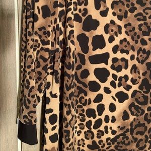 Tiana B. leopard print dress. Size 1X . Pre-owned great condition